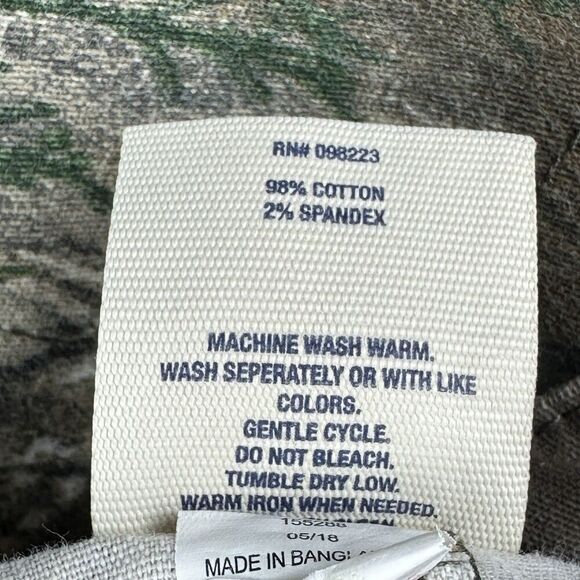 Magellan Outdoors Pants Mens XL Camouflage Realtree Hunting Stretch Waist HEMMED - Picture 15 of 15